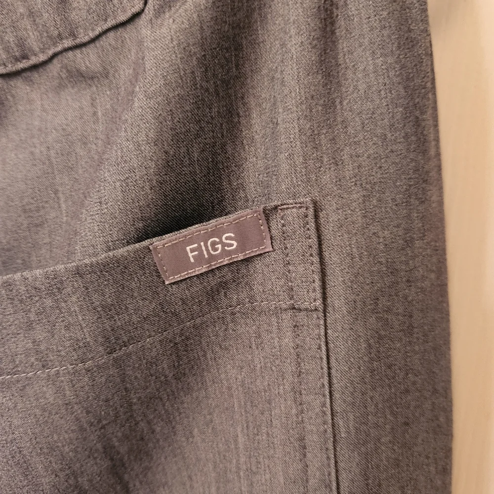 Figs pisco scrubs pants gray size XL